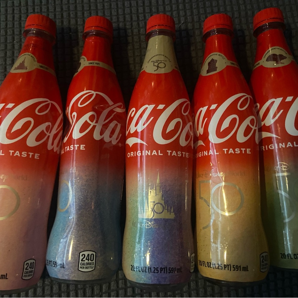 Coca-Cola Walt Disney World Collectible  Bottles